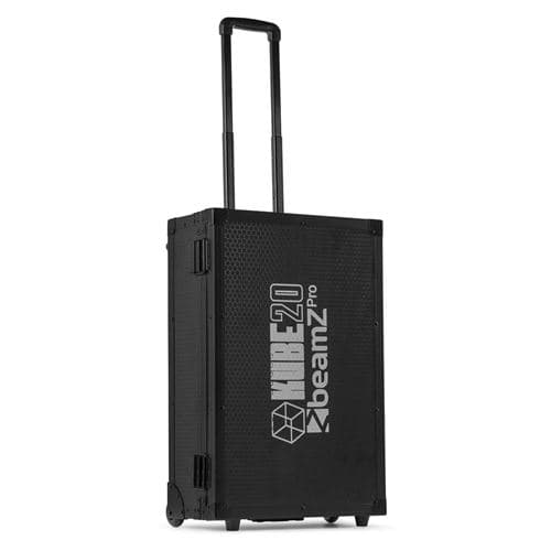 BEAMZ FCC30 Flightcase pour 6 Projecteurs LEDs à Batterie KUBE20 Poignées Ergonomiques, Roulettes
