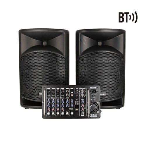 Vortex Definitive Audio Backstage 500 Système amplifié avec mixer 500W RMS