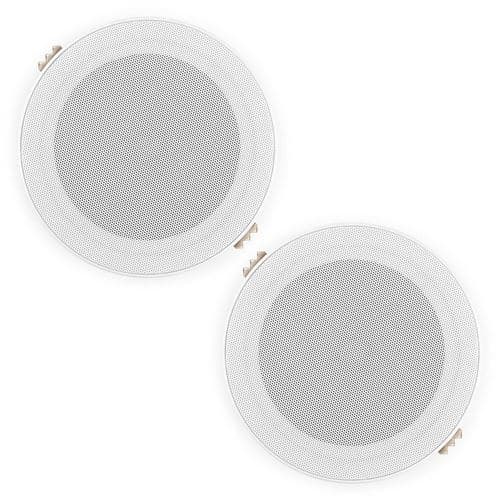 Power Dynamics MSLP50 Paire d Enceintes Étanches Passives pour Salle de Bain 5 pouces Watts, 8 Ohms