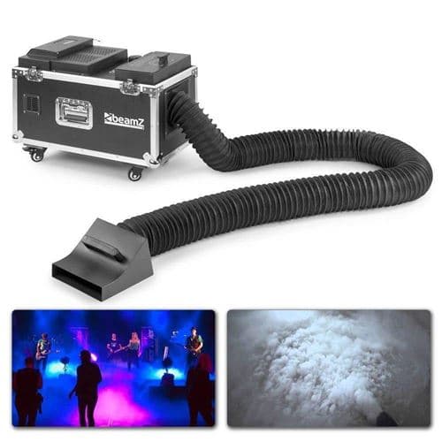 BEAMZ LF1500 lourde professionnelle DMX, technologie ultrason, parfait pour mariages, soirées et événements