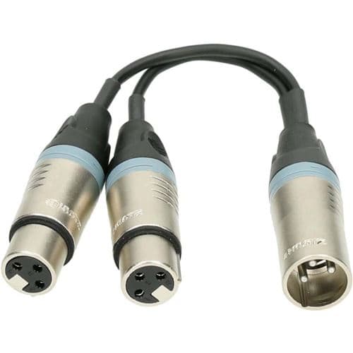 KLOTZ XLR-ymerge Mic. Matrix Adapte 0,2M 2X Xlr3P F Xlr3P