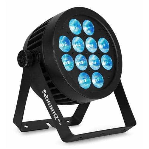 BEAMZ Professional BWA532 CAN IP65, 12x LED RGBW, avec Boitier Étanche Aluminium