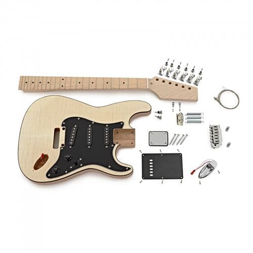 Gear4Music DC DIY Guitar Kit Build Your Own Guitare Electrique PRO