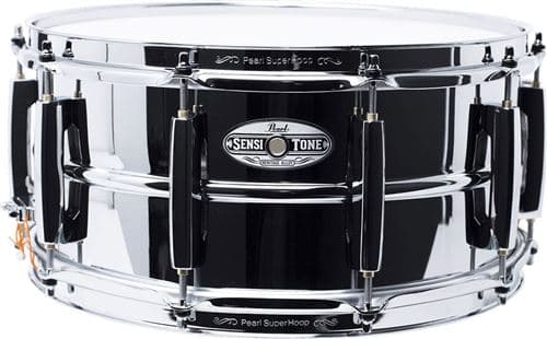 Pearl Sensitone Heritage 14X6.5 Alloy Acier Futs métal