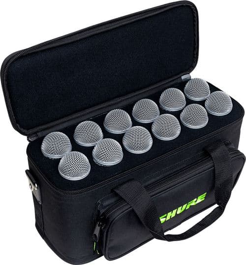 Shure Sac en Nylon Rembourré pour 12 Microphones ASG SH-MICBAG12