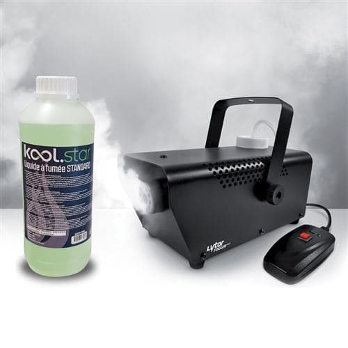 KOOL STAR pocket 400W avec étrier + Télécommande filaire Lytor FOGGER400W +1 de liquide
