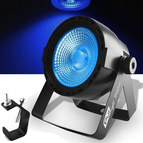 PUR Light Sono DJ Light PAR à LED COB 1x30W 3-en-1 RGB PurLight Skipton Disco Soiree Club + Crochet inclus