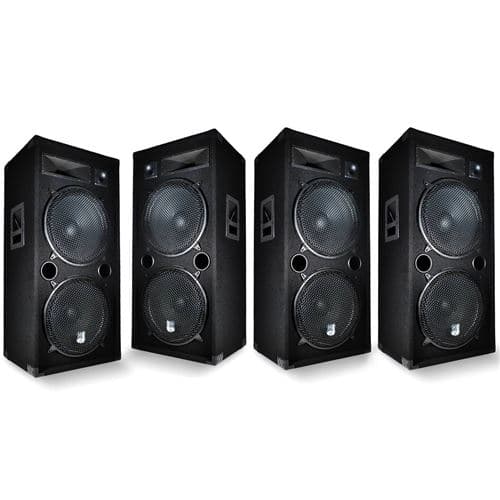 BM Sonic passives sono PA 2x15"/38cm 4000W 3 voies bassreflex LSC215