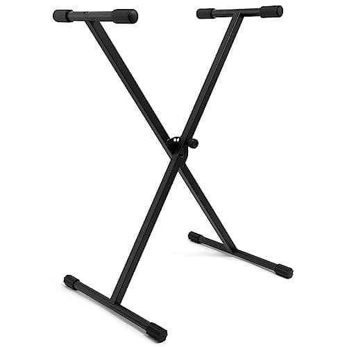 Tiger KYS77-BK Support pliant repliable pour Clavier Noir