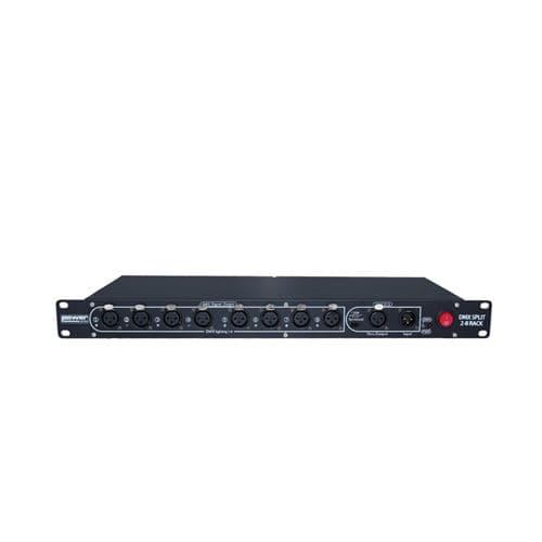 Power Lighting Dmx Split 2-8 Splitter DMX 8 Canaux Rackable