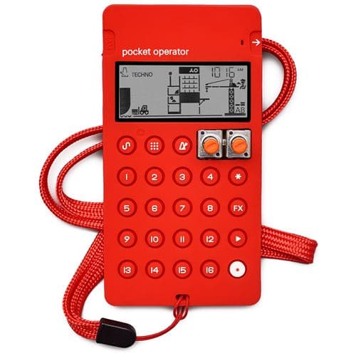 Teenage Engineering CA-X Red housse pour Pocket Operators