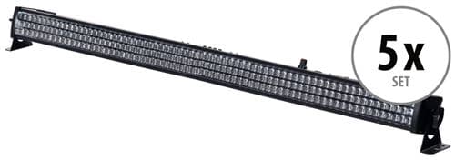 Showlite Stage Bar (Barre lumineuse 216x 10 mm) Set de 5
