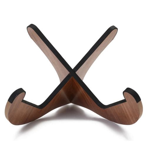 docooler Kalaok Portable Guitare Ukulele Violon En Bois Stand Crochet Pliable Support de Support pour Guitares Cadeaux De Noël Musical Strings Instrument Partie