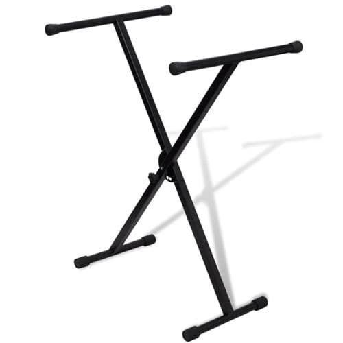 VIDAXL Keyboardstandaard verstelbaar enkelvoudig X-frame70029