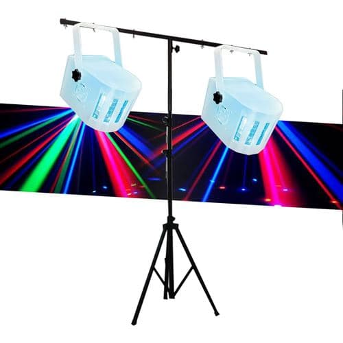 Festinight Jeux de lumières Jeux de lumières effet Derby Kolor avec Portique DJ Light