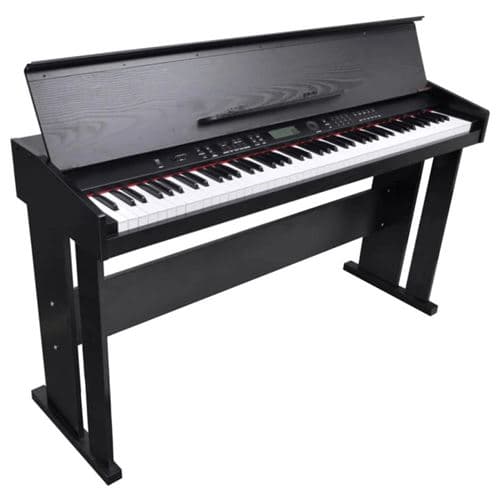 VIDAXL Elektronische/Digitale piano met 88 toetsen en bladhouder 70039