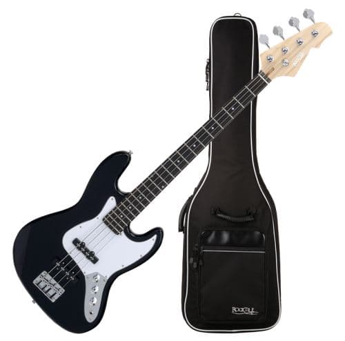 Rocktile Fatboy II basse électrique noire, y compris