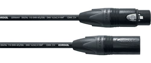 Cordial DMX 3 Points 20 M câbles DMX
