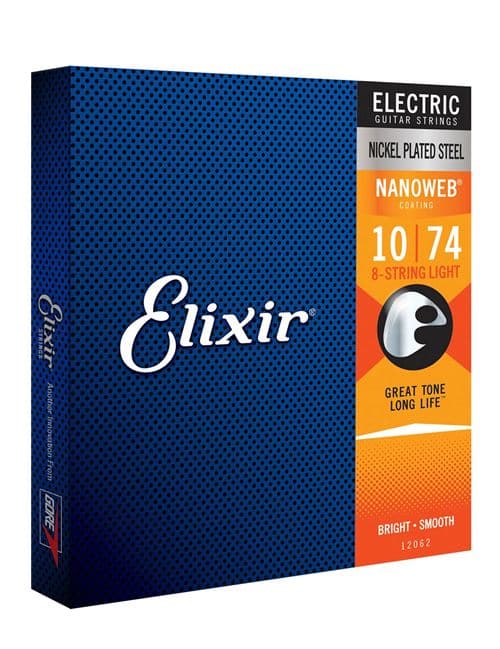 Elixir Nanoweb Light 8C 10-74 Jeux électriques 8