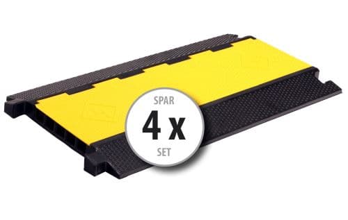 Pronomic Protector 5-90L V2 passage de câble 5-canaux avec emboîtement
