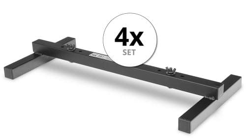 Showlite FLS-20 PAR lumière statif au sol duo
