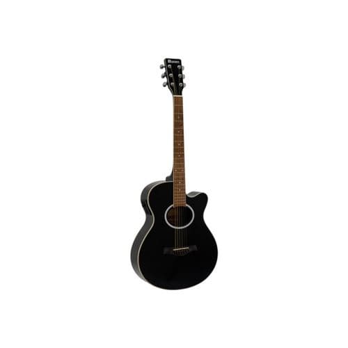 DIMAVERY Aw-400 guitare western, noire