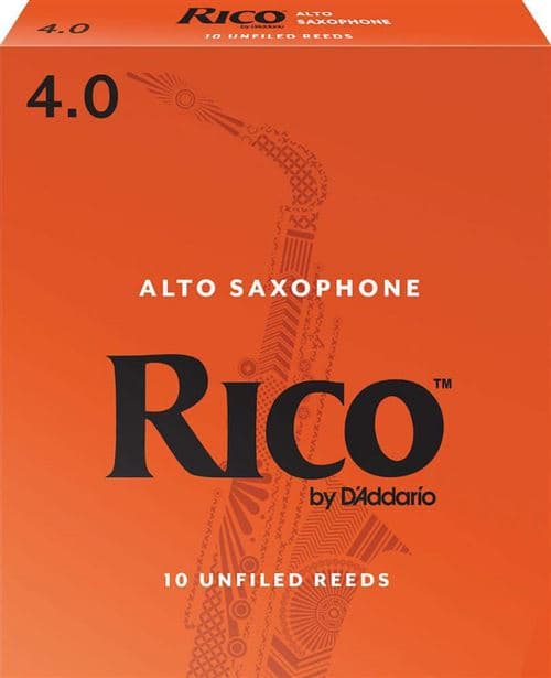 Daddario D Addario Rico Rja1040 Anches Saxophone Alto Rico Par , Force4 (Pack De 10)