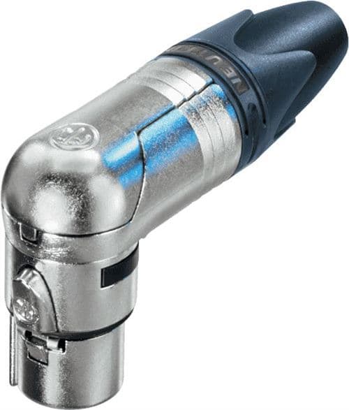 Neutrik Connecteurs Audio Fiches XLR RX 4 Ples Femelle Coudee Fiches et embases