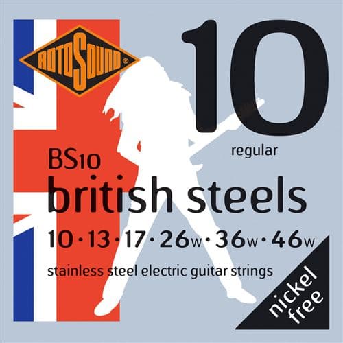 Rotosound British BS10 Stainless Steel 1046