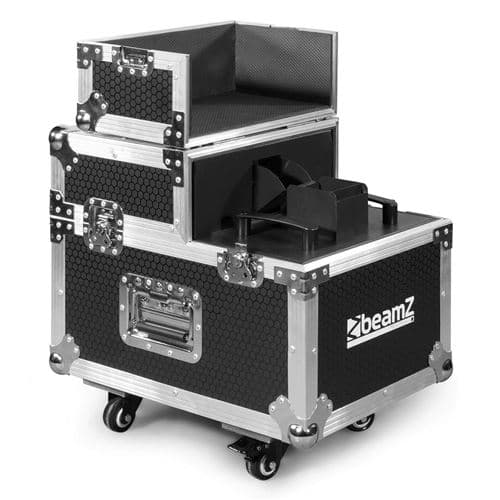 BEAMZ Professional HZ3000 Brume Professionnelle, Robuste avec des Roulettes
