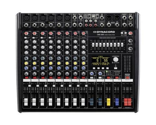 Dynacord CMS 600-3 Console de mixage Nombre de canaux:8