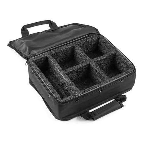 BEAMZ AC-470 Valise souple pour BBP90 Noir, transport jeux de lumière, 4 emplacements