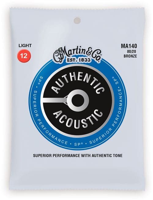 Martin & Co MA140 Authentic 80/20 Bronze SPP Light 12-54