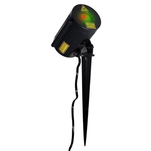 BEAMZ Laser d extérieur Rouge et Vert IP65 effet ciel étoilé