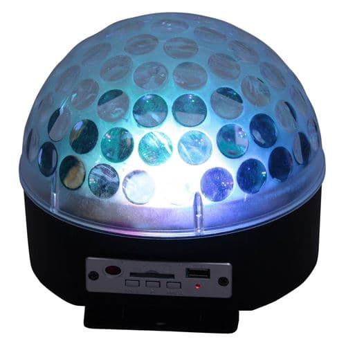 Madison Boule lumineuse ASTRO4 LED RVB HP intégrés SD/USB