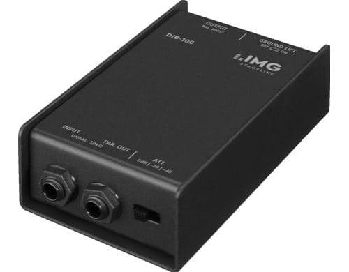 IMG Stage Line Boîte de direct DI-BOX Monacor DIB-100