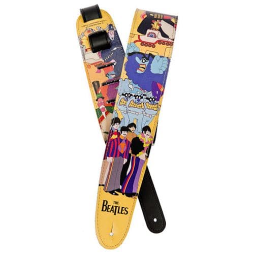 Planet Waves 25LB06 The Beatles Yellow Submarine Sangle guitare en vinyl 5cm