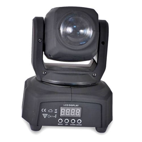 Ibiza Light Lyre DMX A 1 LED Blanche avec EFFET BEAM