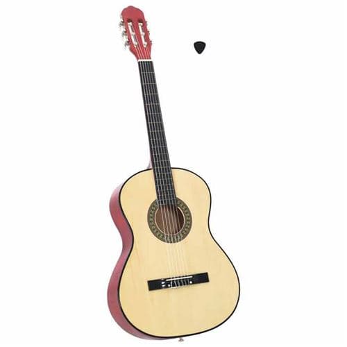 VIDAXL Guitare classique pour débutants 4/4 39" Tilleul 70106