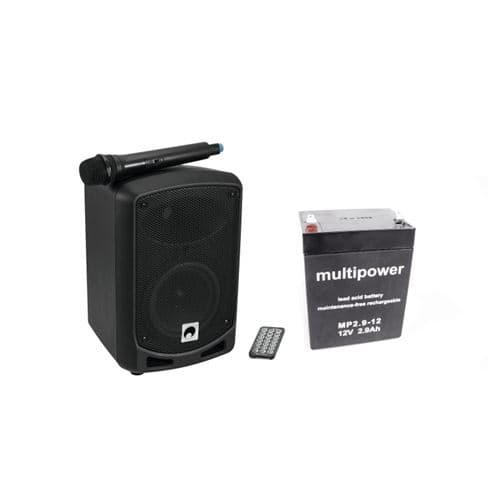 Omnitronic WAMS-65BT Enceinte PA mobile