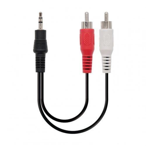 Nanocable (3,5 mm) vers 2 RCA 10.24.0301 (0,5M)