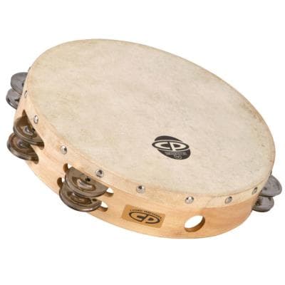 Lp Latin Percussion Percussions Cp380 Tambourins Cp Bois 10 Double Rangee Tambourin Tamborim