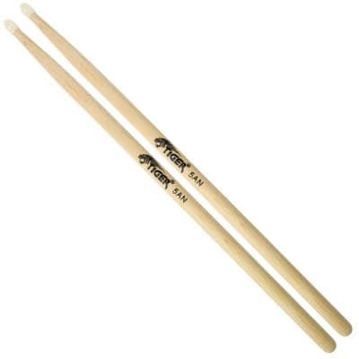 Tiger tda86-5a baguettes pour kit de batterie avec pointe en 5a érable