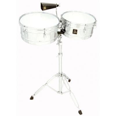 Lp Latin Percussion Percussions LP A256 ASPIRE 13 & 14 ACIER Timbales
