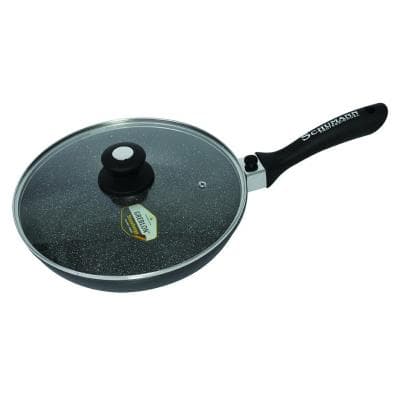 Aucune Poêle revêtement effet pierre et fonte d aluminium Schumann Professionnel Cuisson sans graisses