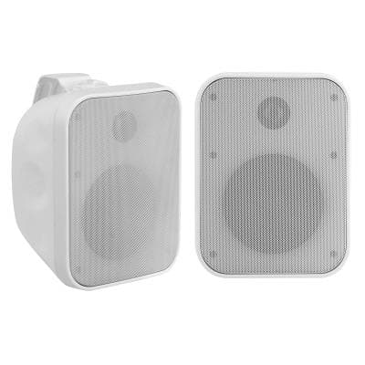 Pronomic haut-parleurs d extérieur OLS-5 WH blanc 2 x 120 Watt