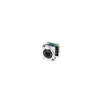 Neutrik Ethercon - chassis metallique avec RJ45 standard monte a l arriere