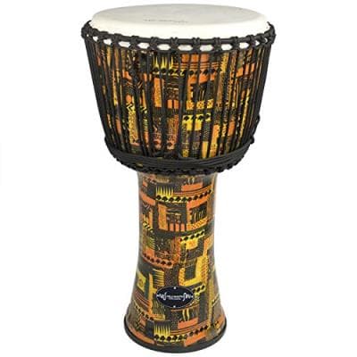 World Rhythm mdj001-or pvc djembé orange