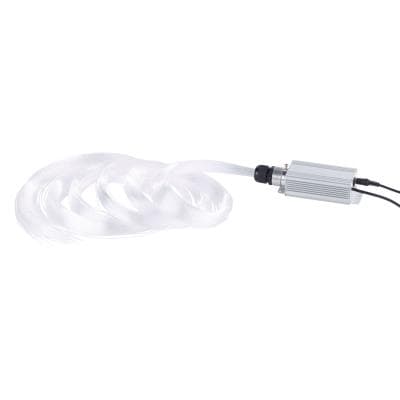 Lunartec Ciel étoilé télécommandé en fibre optique et LED RVB 300 tiges