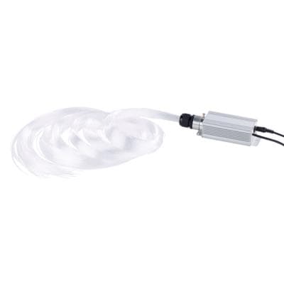 Lunartec Ciel étoilé télécommandé en fibre optique et LED RVB 200 tiges